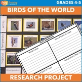 Gifted and Talented GATE G/T Animal Research Project: Bird