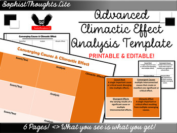 Preview of Advanced Climactic Effect Analysis Templates