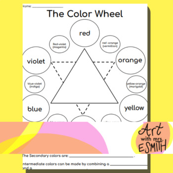 Advanced Color Wheel - Intermediate colors - Art - for kids by ...