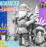 Advanced Coloring pages for teacher | level up your skills