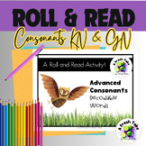 Advanced Consonant Roll & Read |Phonics Game| Silent KN an