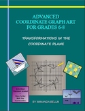 Advanced Coordinate Graph Art for Grades 6-8: Full eBook