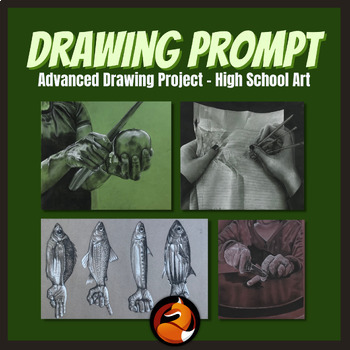 Preview of Advanced DRAWING AP®Studio Art Project "Hands" High School Art