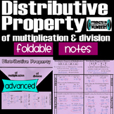 Distributive Property of Multiplication and Division Folda