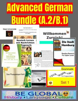 Preview of Deutsch Für Fortgeschrittene: Advanced German Class BUNDLE
