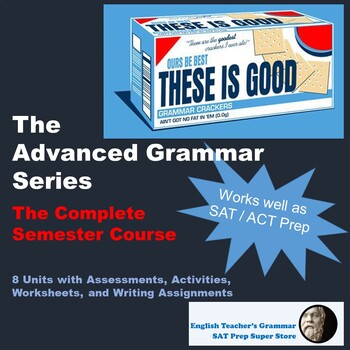 Preview of Advanced Grammar & Rhetoric: Complete Semester Course