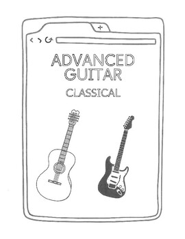 Preview of Advanced Guitar Workbook - Classical