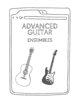 Preview of Advanced Guitar Workbook - Ensemble