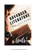 Advanced High School Literature Unit Bundle {6 Units}