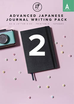 Preview of Advanced Japanese Journal Writing Pack 2