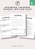 Advanced Japanese Journal Writing Pack