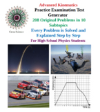 Advanced Kinematics – Practice Exam and Tutorial – Test Ge