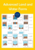 Advanced Land and Water Forms 5 Part Cards