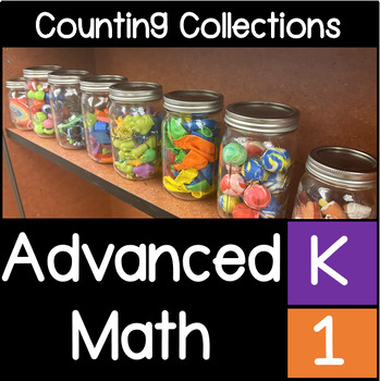 Preview of Advanced Math : Differentiated Counting and Cardinality Gifted K, 1st