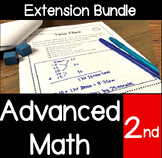 Advanced Math : Extension Problem Solving Bundle for Gifted 2nd