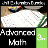 Advanced Math : Extension Problem Solving Bundle 2 Gifted 3rd