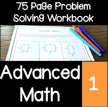 Preview of Advanced Math : Problem Solving Extensions for Gifted 1st