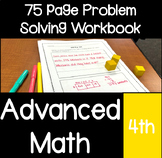 Advanced Math : Problem Solving Workbook Gifted 4th