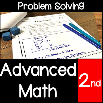 Preview of Advanced Math : Problem Solving and Communication for Gifted 2nd Grade