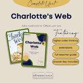 Advanced Novel Study: Charlotte's Web with Depth and Complexity