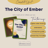 Advanced Novel Study for The City of Ember