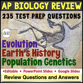 Preview of Origin of Life, Evolution, Population Genetics AP Biology Exam Review Questions