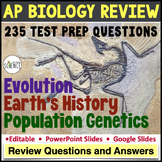 Origin of Life, Evolution, Population Genetics AP Biology 