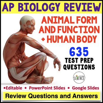 Preview of Animal Form and Function,  Human Body Systems - AP Biology Exam Review Questions