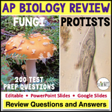 Fungi and Protista Kingdoms Advanced Placement (AP) Biolog