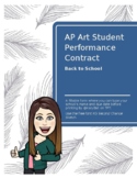 Advanced Placement Art Performance Contract, 2D Design, 3D