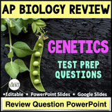 Genetics Advanced Placement AP Biology Review Questions