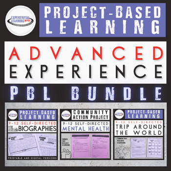 Preview of Advanced Project-Based Learning Bundle