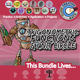 Trigonometric Functions & Unit Circle Unit Bundle - Distan