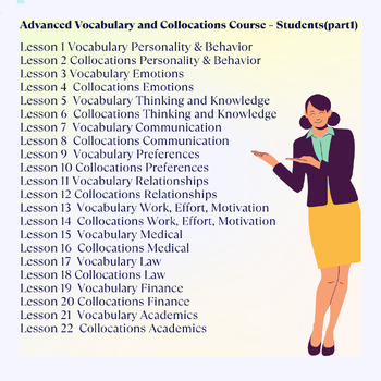 Preview of Advanced Vocabulary and Collocations Course(part1)|Close Reading |Reading Toefl