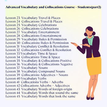 Preview of Advanced Vocabulary and Collocations Course(part2)|Close Reading |Reading Toefl