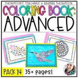 Advanced and Detailed Coloring Pages | Coloring Sheets | C