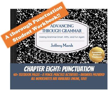 Preview of Advancing Through Grammar: Grammar Textbook + Activities (Chapter Eight)