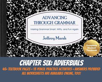 Preview of Advancing Through Grammar: Grammar Textbook + Activities (Chapter Six)