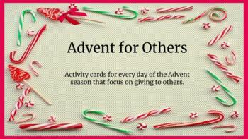 Preview of Advent Activity Cards