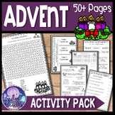 Advent Activity Pack - Weekly Themes, Puzzles, Fact Sheets