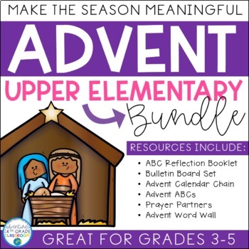 Preview of Advent Bundle | Upper Elementary