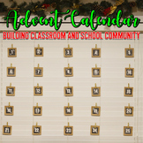 Advent Calendar - Classroom Community {Editable}