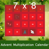 Advent Calendar Multiplication Game