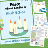 Advent Candle week 4 Kids Ministry Lesson & Bible Crafts -