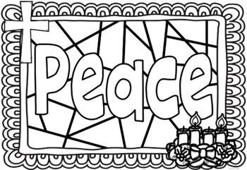 Advent: Coloring Pages by Ponder and Possible | Teachers Pay Teachers