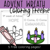 Advent Coloring Pages - Christmas FREEBIE!