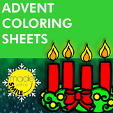 Advent Coloring Sheets