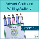 Advent Bible Lesson Craft and Writing Activity