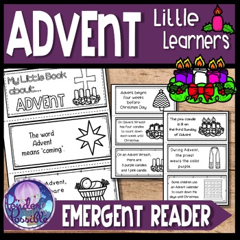Preview of Advent Emergent Reader