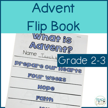 Preview of Advent Bible Lesson Flip Book